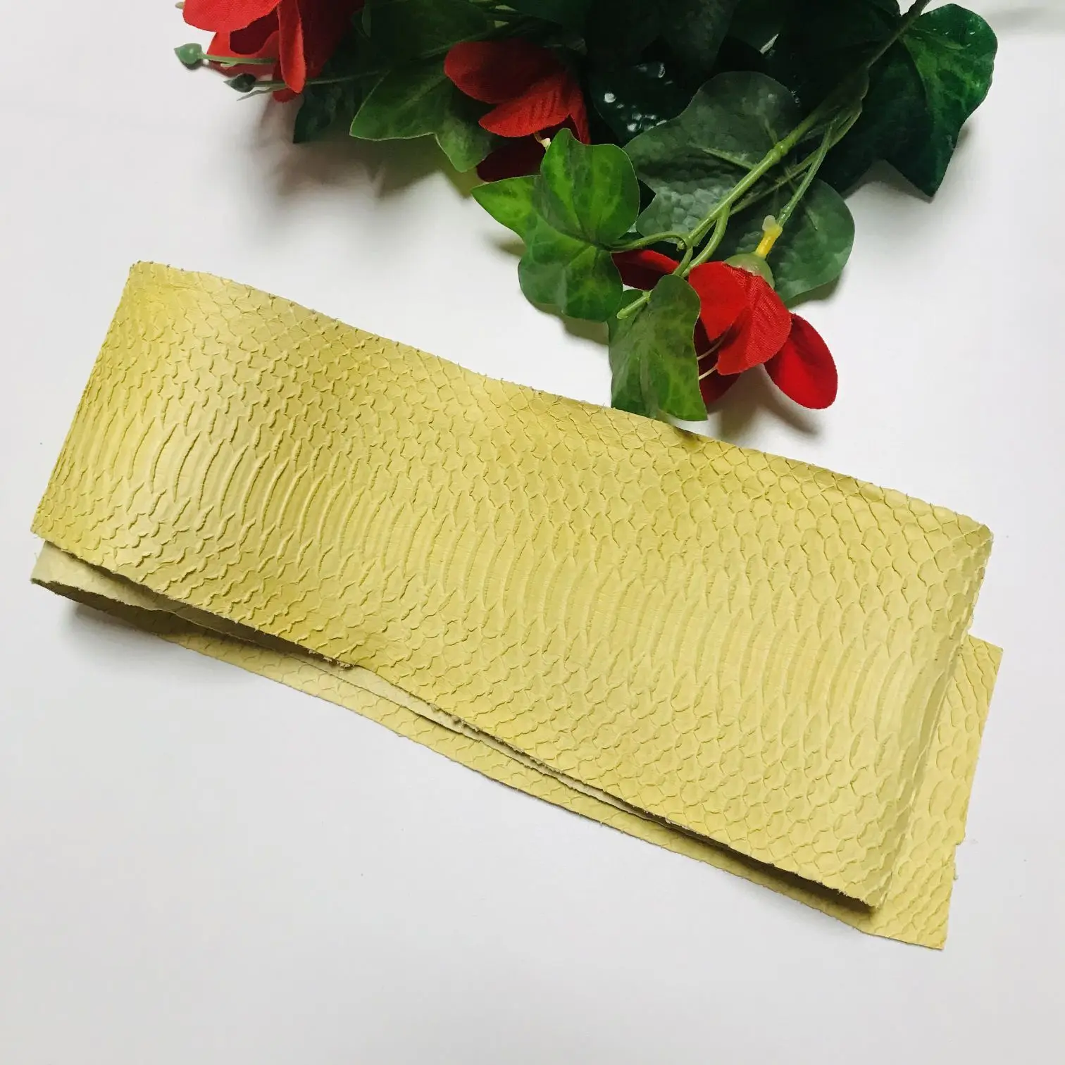 

SP015 желтая змеиная кожа для сумок, кошельков, кожевенного ремесла, сделай сам