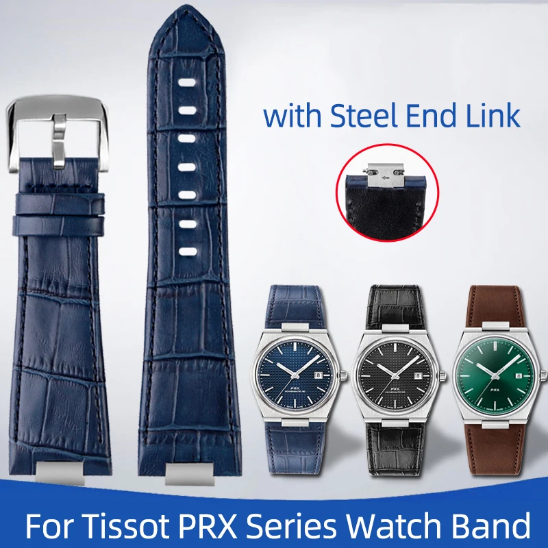 

Ремешок из воловьей кожи для часов Tissot PRX Series T137.407/410