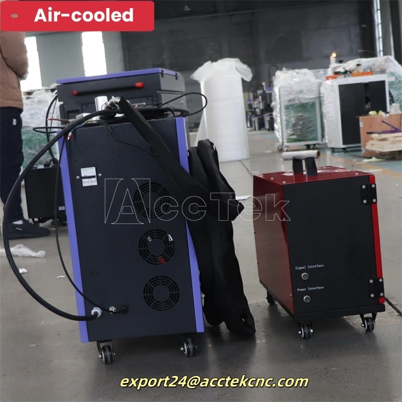 Air-cooled Type 4 IN 1 Laser Welding Cleaning Cutting Machine Fiber Laser Welder Cleaning Cutting Machine 1500w Industrial Use