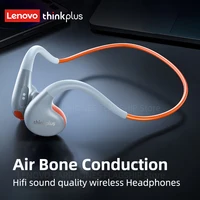 Original Lenovo X7 Air Conduction Headphone Wireless Bluetooth 5.3 Earphones Bone Conduction Sports Headset Outdoor EarHook Mic 2