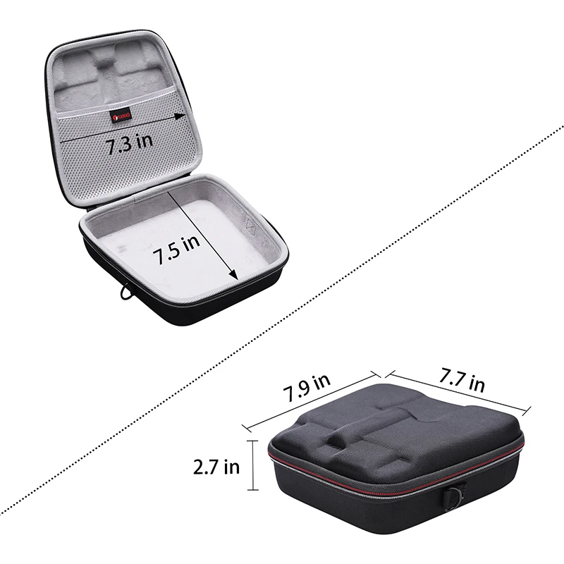 Xanad Eva Hard Case para Binóculos Tqyuit 20x50 Transporte Protetor Bolsa de Armazenamento - Image 4