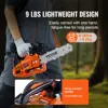 VEVOR Gasoline Chainsaw Gas Powered Wood Cutting Engine Handheld Cordless for Tree Wood Branch Cutting Farm Garden Ranch 5