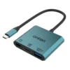 ONTON Original  OTN-UC301 3-in-1 USB-C to HDTV 4K@60Hz Adapter USB 3.1 Gen 1 Thumderbolt 3 to HDTV 4K@60Hz Video Converter 1