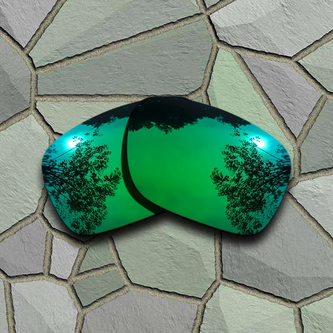 Lenti Di Ricambio Per Occhiali Da Sole Verde Giada Per Oakley Holbrook Metal