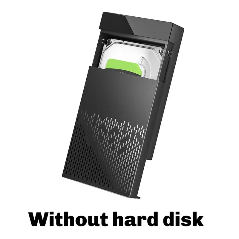 A23F-2.5/3.5인치 SAS/SATA HDD SSD 디스크 케이스 SAS SATA 하드 드라이브 인클로저 SATA To Typec3.1 HDD 스토리지 박스