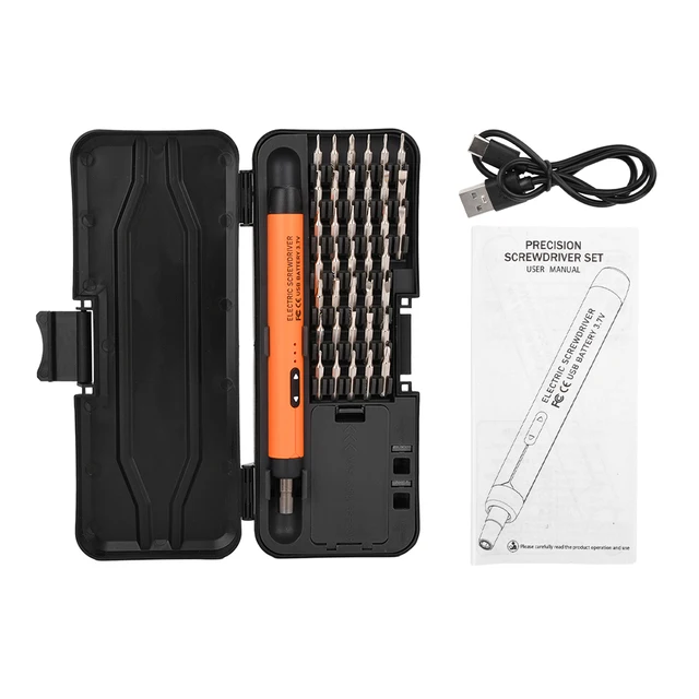 Kit Cacciavite Elettrico 66 In 1 Professionale - Set Precisione Con Punte Magnetiche Per Riparazioni Smartphone, PC E Elettronica - Foto 4