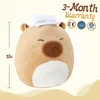 30cm Stuffed Plush Toys Fluffty Capybara Toy Animals Bathing Capybara Soft Doll Party Gift Office Desk Decoration Birthday 2