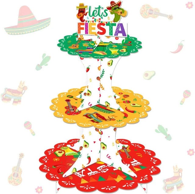 Let's Fiesta Cups, Let's Fiesta Shower Cups, Fiesta Party Cups