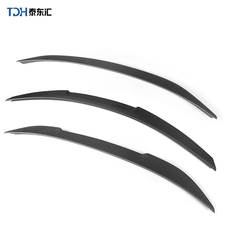 

Psm Style Dry Carbon Fiber Rear Spoiler for BMW 3 Series G20 G80 M3 Sedan 2019+ Back Trunk Wing Boot Lip 330I 340I