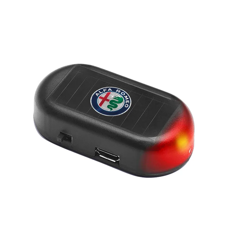 Alfa Romeo Anti-Diefstal LED Alarm - Micro-USB oplaadpoort