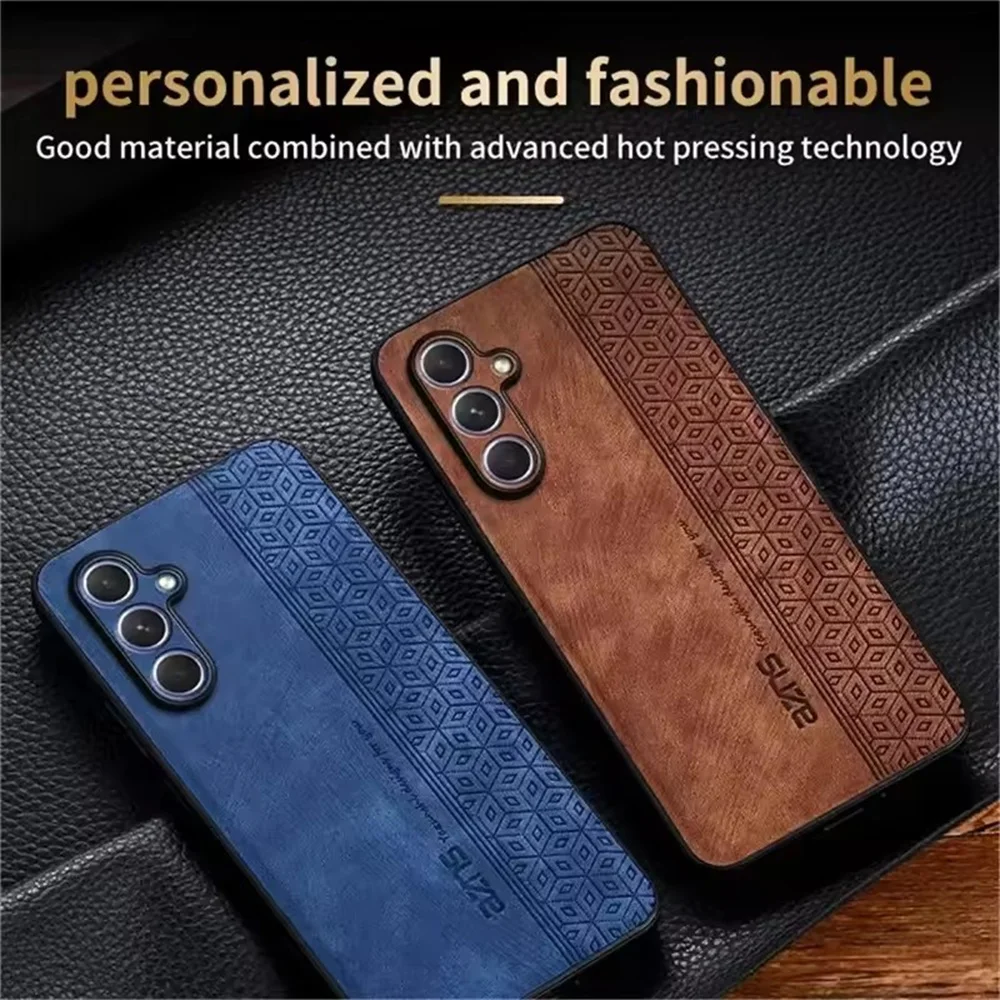 Luxury Leather Business Elite Shockproof Phone Case Cover