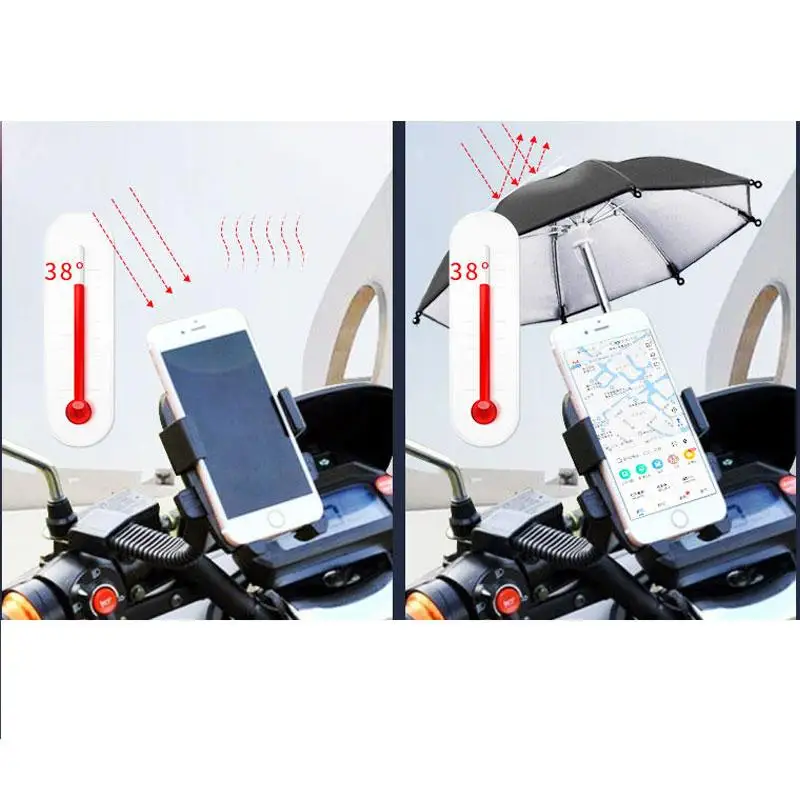 Рисунок 5 - Солнцезащитный зонт для мотоци