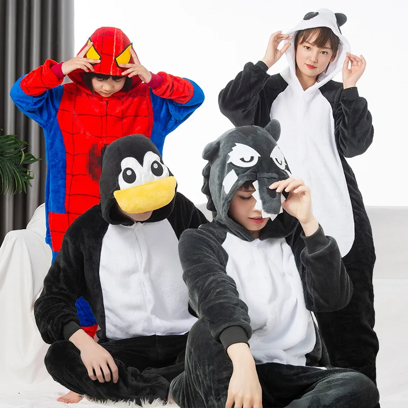 

Children Kigurumi Stitch Pajamas Kids Baby Animal Overalls Jumpsuit Onesie Panda Pajama Sleepwear Girls Cosplay Pyjama Pijamas