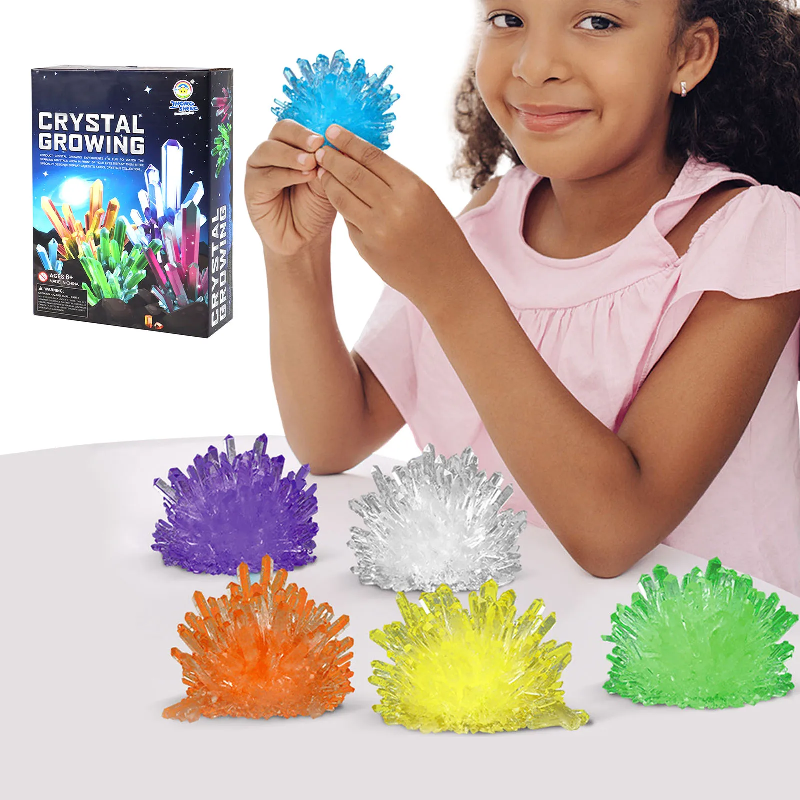 Crystal Growing Lab Make Your Own Crystal Stem Experimental Science Kit