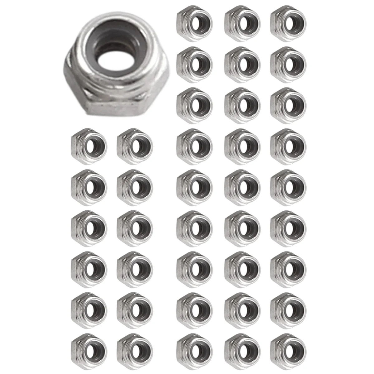 Metal M2.5 Wheel Lock Nuts for 1/18 RC Car Crawler Traxxas TRX4M