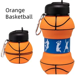 Collapsible Leakproof Portable Water Bottle for Outdoor Sports and School Activities (LANQ)