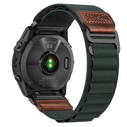 Quick - Release Alpine Nylon Strap - Durable Wristband in Multiple Sizes - Quick Fit 20mm (Dark green)
