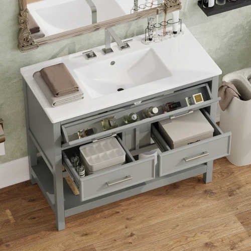 36" Bathroom Vanity with Sink 1