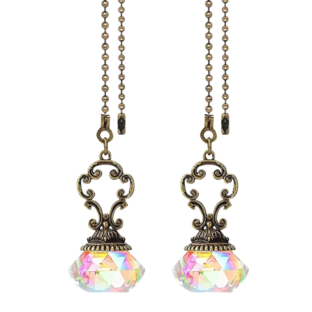 

2 Pcs during Car Decor Light Hanging Ceilings Lamp Decor Pendants Chandelier Ceiling Pull Crystal Ball