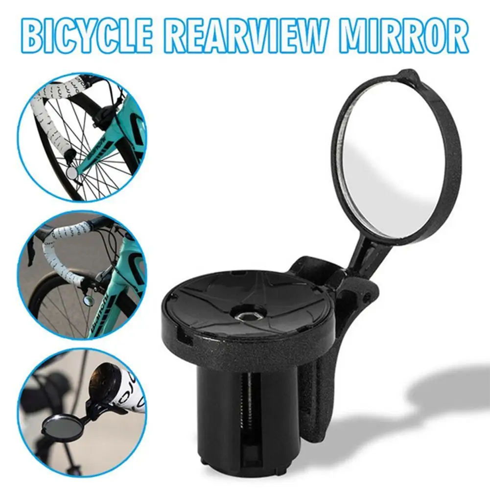 

Adjustable Mini Bicycle Rearview Mirror For Road Bike Handlebar Flexible Safe Rearview Rear View Mirror 1pc Q6p0