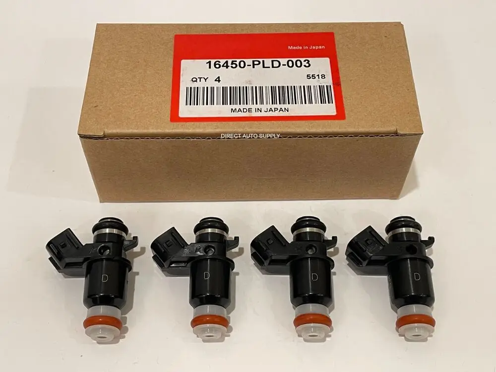 

4 Новые Топливные форсунки OEM 16450-PLD-003 для 01-05 Civic I4 1.7L