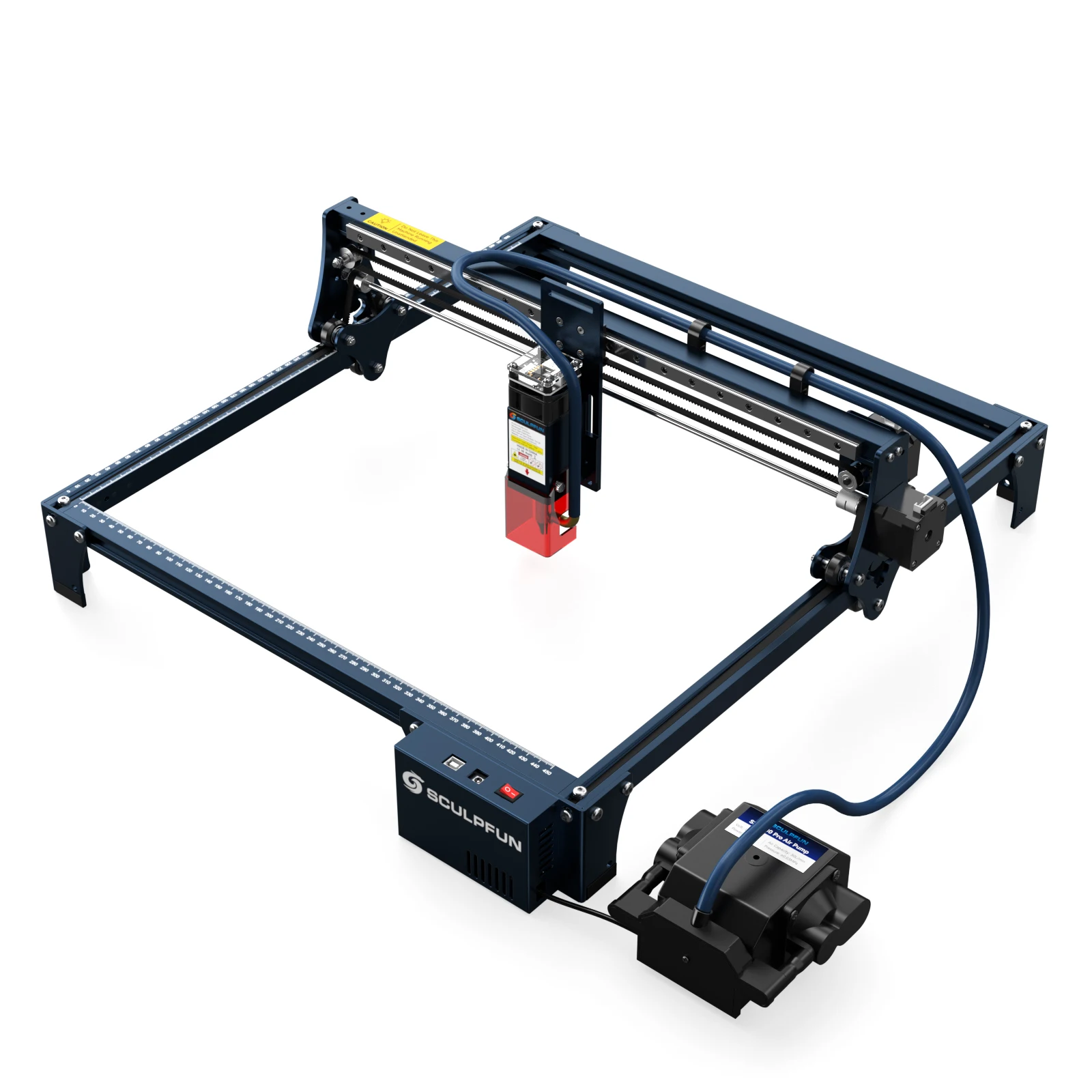 Grabador Láser SCULPFUN S30 Pro de 10W, Máquina de Grabado Automática con Asistencia de Aire para Madera y Metal, Área de Grabado 410*400mm, EE. UU.