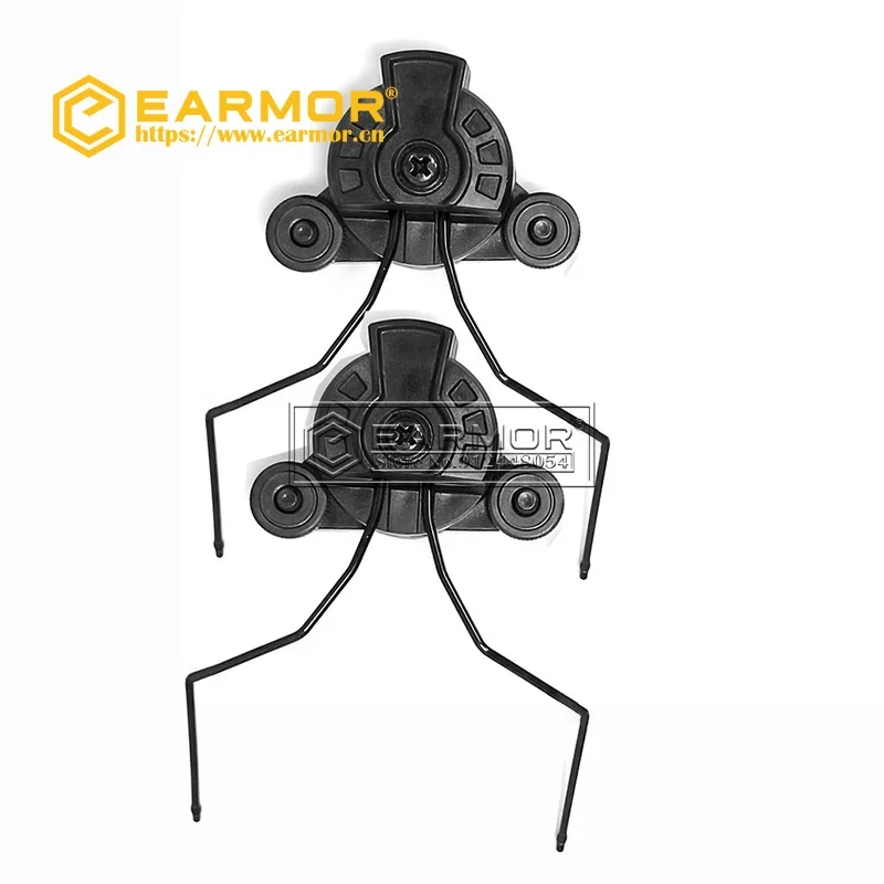 EARMOR M12 EXFIL Rails Adapter Attachment Kit Tactical Headset Adapter for EARMOR M31 / M32 / M31H / M32H Headset Upgrade Update 2