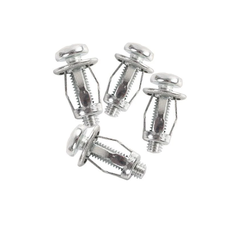10 Pcs M5/M6 Jack Nuts Metal Screw Petal Nuts Screw For Hollow Wall jack nuts