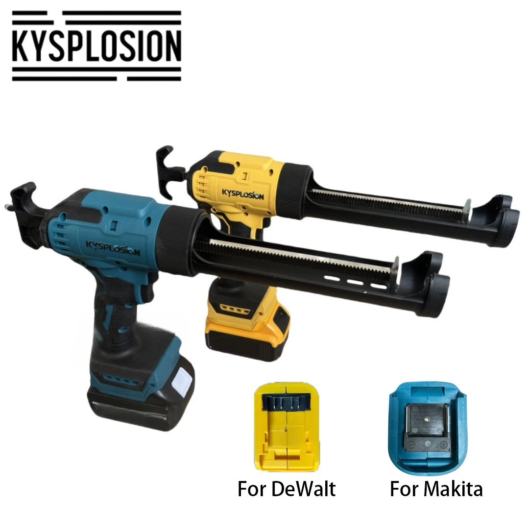 Hot melt glue gun hot glue gun cordless glue gun caulk nozzle applicator Glue gun Cordless Caulking Gun Electric hot Silicone Gun Adjustable Speed With LED Light Adhesive For Makita/Dewalt Battery