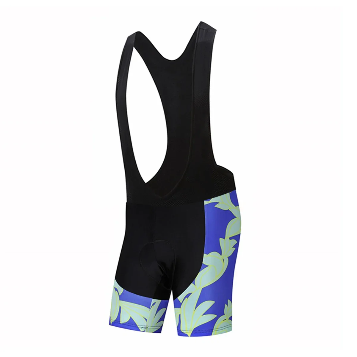 Men's summer cycling shorts Vintage cycling elastic suspenders with gel pads