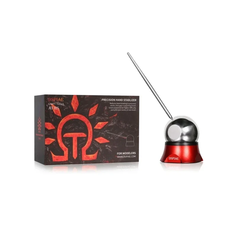 Model Tools Model Polishing Tool DSPIAE AT-HS Precision Hand Stabilizer Aid Model Tool Anti-shake Polished for Military Model Hobby Tool DIY