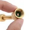 2pcs R410A Adapter 5/16" SAE Female Quick Couplers to 1/4" SAE Male Flare with Thimble Mini Split System 6