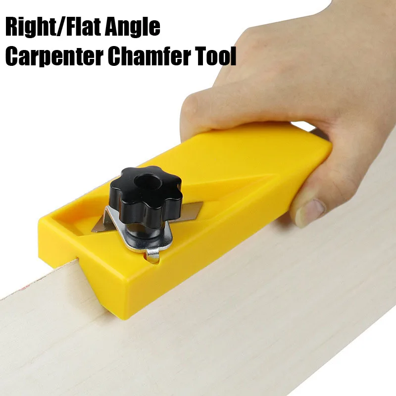 Woodworking Blade Edge Corner Planer Edge Trimming Manual Planer Wood 45 Degree Chamfering Tool Board Deburring Tool woodworking hand tools wood trimming tool