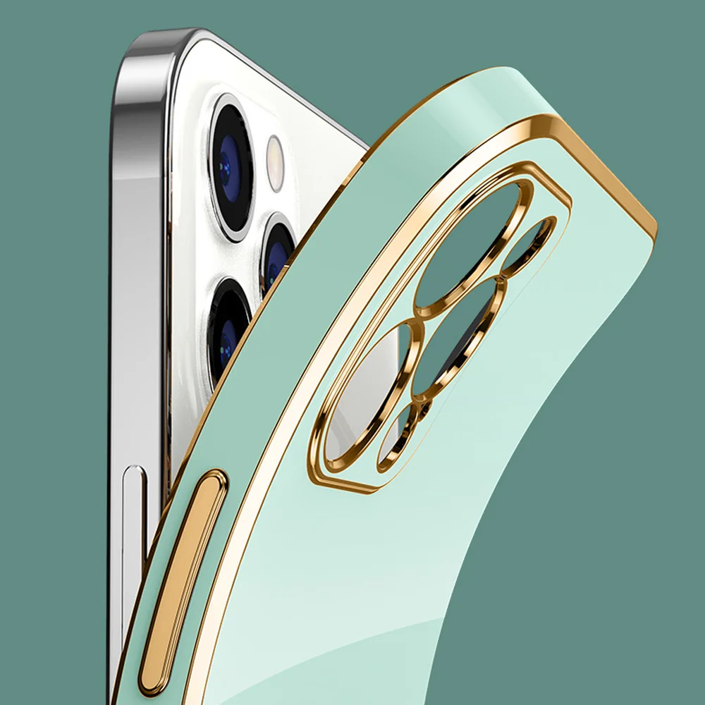 Sleek Plated Protective Phone Case