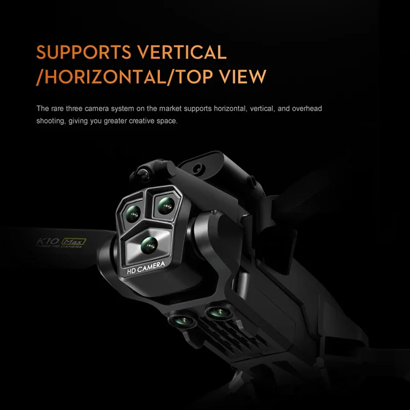 Lenovo K10ProMax Drone 8K Professional HD Dual Camera GPS Obstacle Avoidance Drones Remote Megaphone Quadcopter Toy UAV RC 9000M