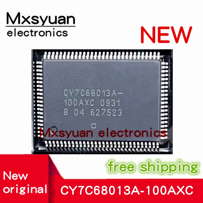 CY7C68013A-100AXC 오리지널 주식, CY7C68013A-QFP100, 2 개 ..