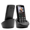 Artfone C1+ Bar Senior Mobile Phone With Free Charging Dock Big Rubber Keypad  For Elderly Dual Sim One Key SOS FM 1400mAh Cell 4