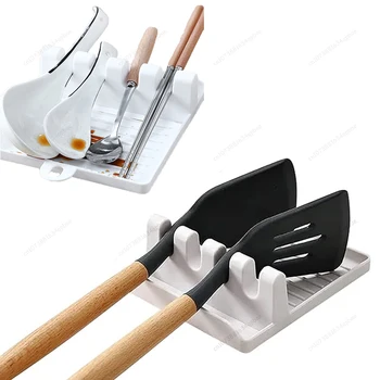 주방 숟가락 홀더 냄비 뚜껑 랙, 냄비 뚜껑 요리 도구 식기 보관 랙, 숟가락 젓가락 거치대 뒤집개 배수 랙 가제트
