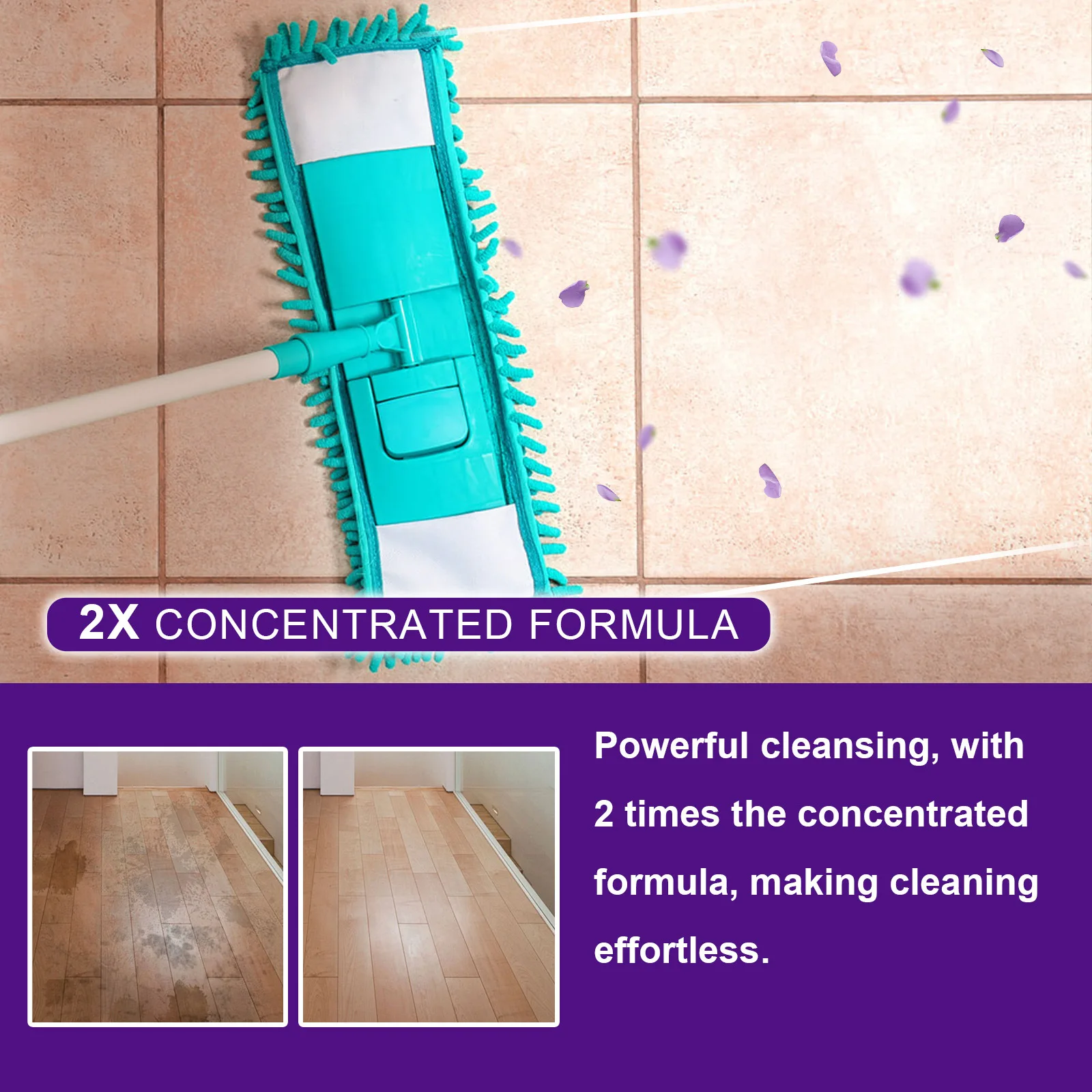 Floor Cleaning Liquid Wood Floor Stain Remover Ceramic Polishing Repair Scratch Decontamination Tile Brightening Cleaner