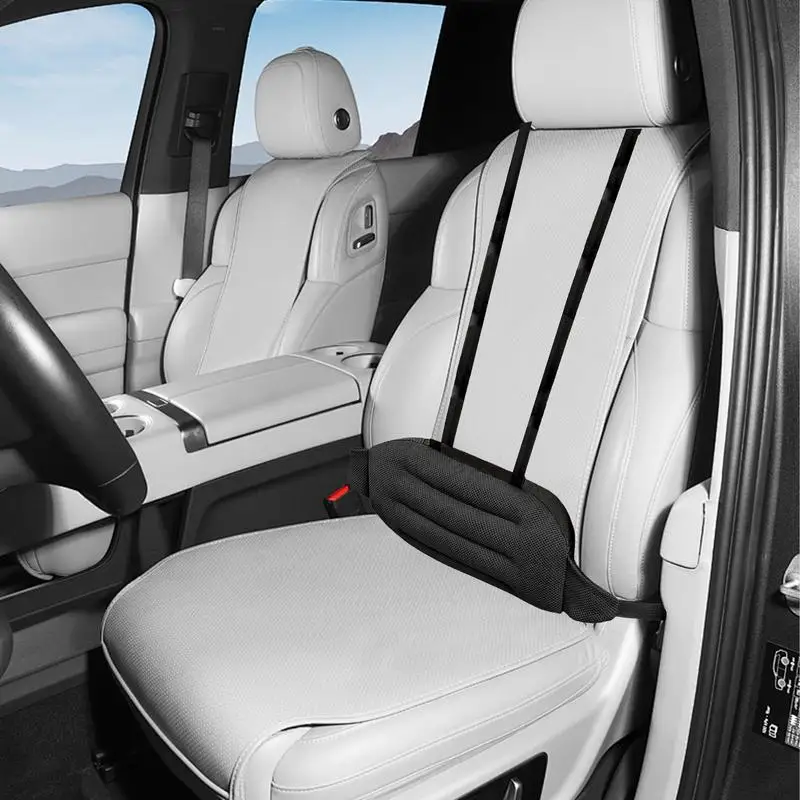 인체 공학적 등받이 쿠션 허리 베개 자동 좌석 등받이 쿠션 메모리 폼 자동차 의자 용 요추 지원 사무용품