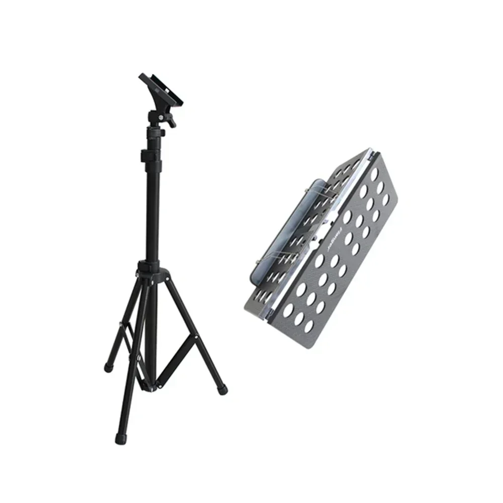 Flanger FL-05R Lightweight Foldable Music Stand Tripod Sheet Music Score Holder Retractable Metal for Guitar Violin