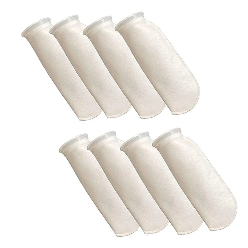 

20 Packs Of Filter Socks, 200 Micrometres, For Fish Tank/Saline Aquarium, Pond, For Sump/Overflow