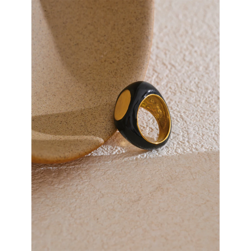 Yhpup Ring Stainless Steel Waterproof