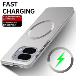 Frameless Magnetic Ultra - Thin Hard Case - Google Pixel 10 Pro Fold (Silver)