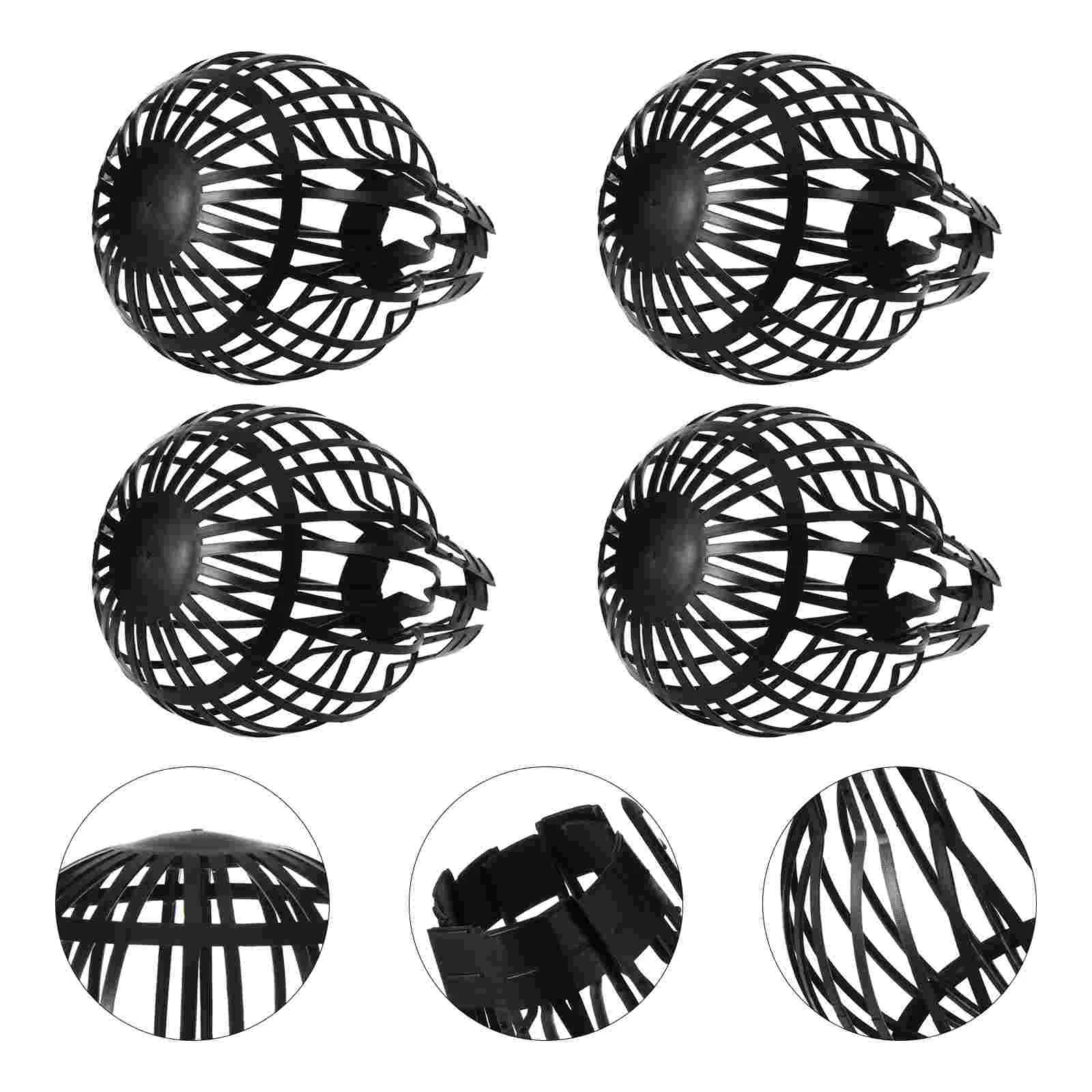 

4pcs Rooftop Drain Sink Draining Mesh Cover Anti-blocking Cover Leaf Filter