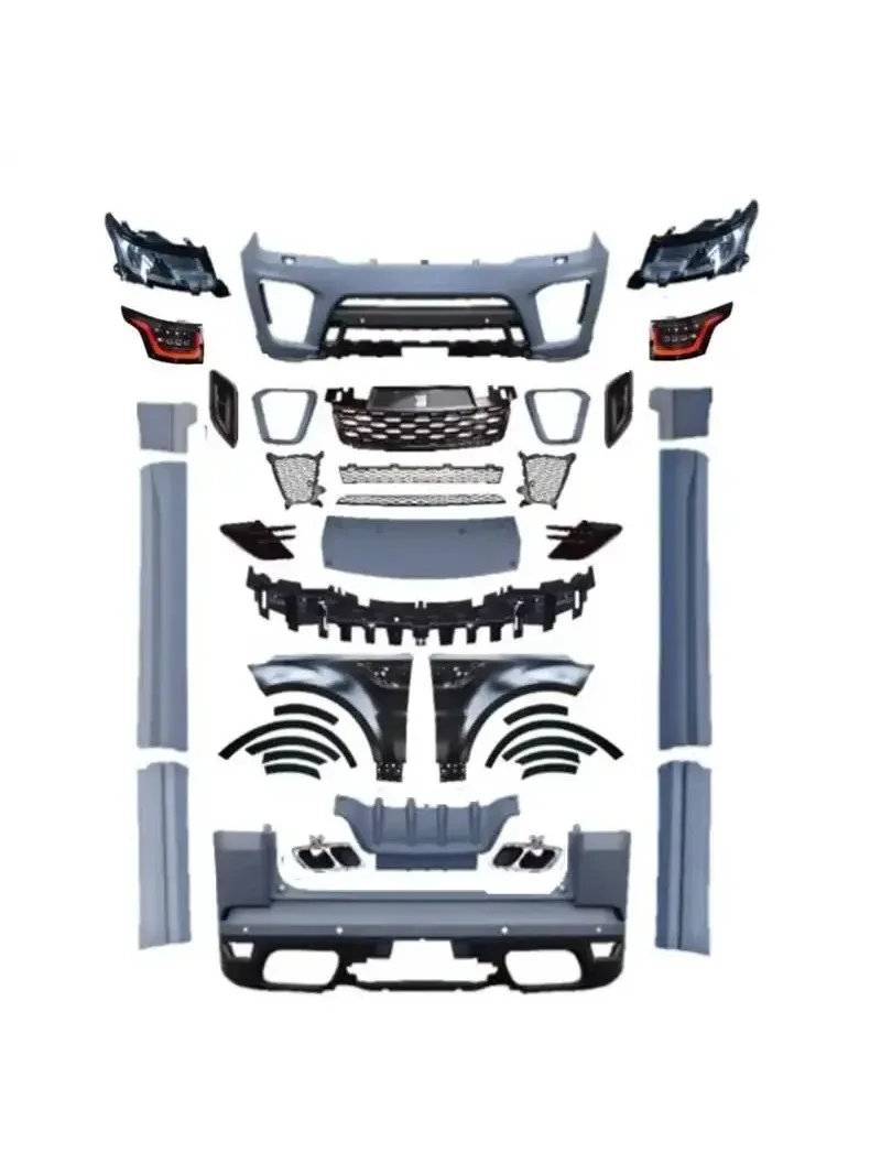 Corredo Dell'Automobile Delle Parti Del Corpo Di Svr Per L'Aggiornamento Di Range Rover Sport 2014-2017 L320 Al Corredo 2018 L494