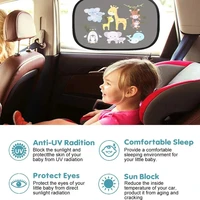 Universal Car SunShade Side Window Windscreen Roof Window For Children Adults Adsorption SunShade Cover 2