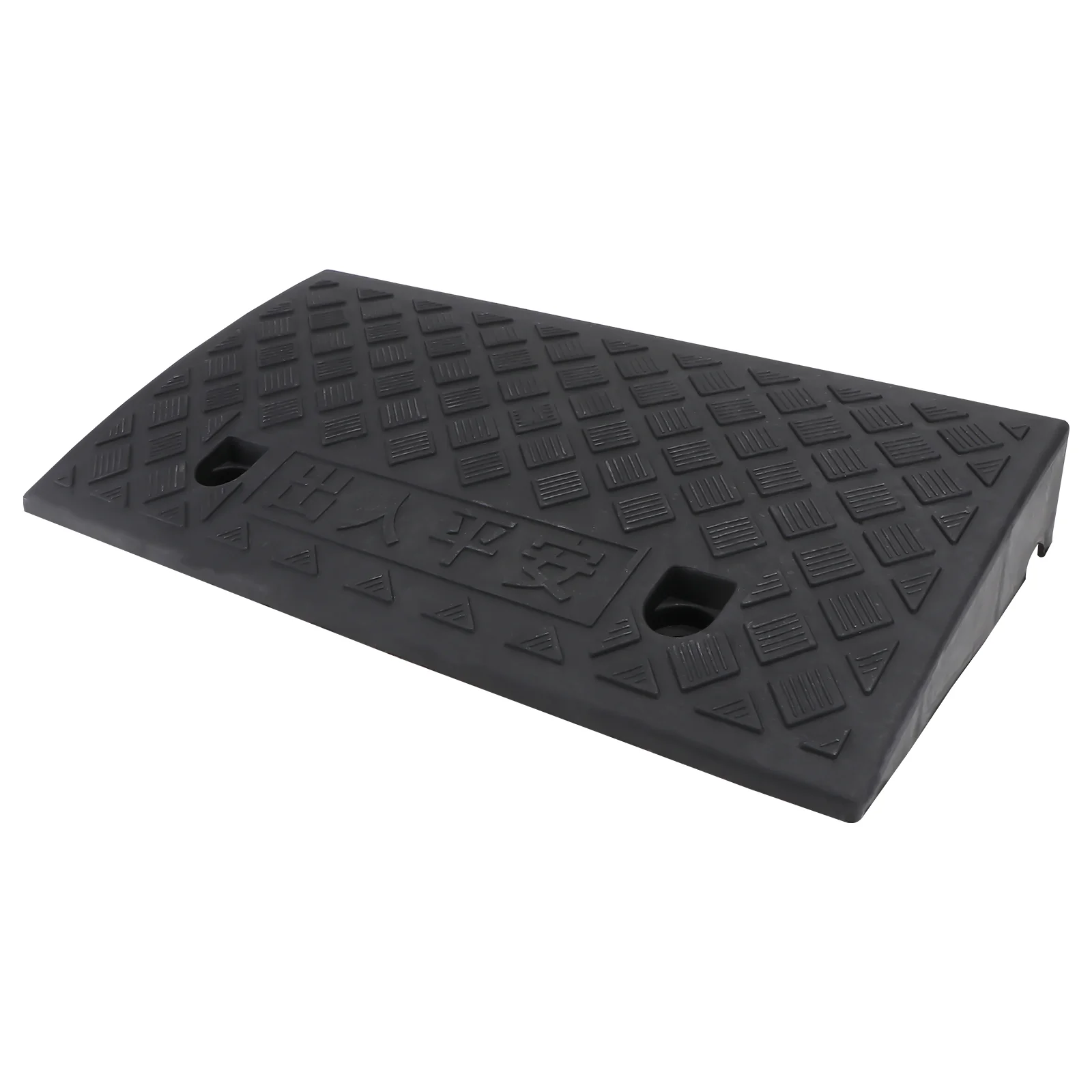 Hard Plastic Curb Ramps Portable Heavy Duty Threshold Ramp for Motorcycle Truck Scooter Bike Motorcycle