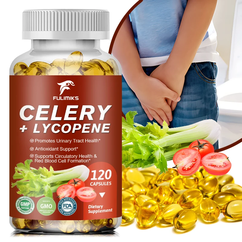 CelerySeedandLycopeneCapsuleAdultJointDietarySupplementReduce
