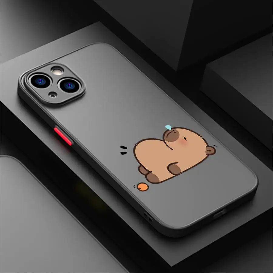 Cute Capybara Lovely Soft Cover Case
